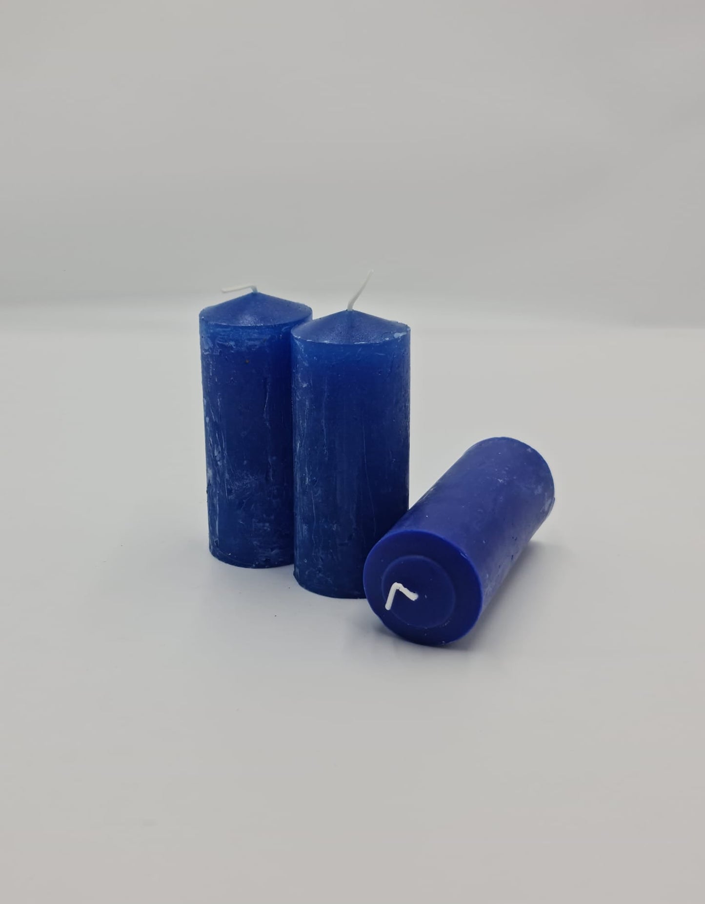 Velón de color Azul